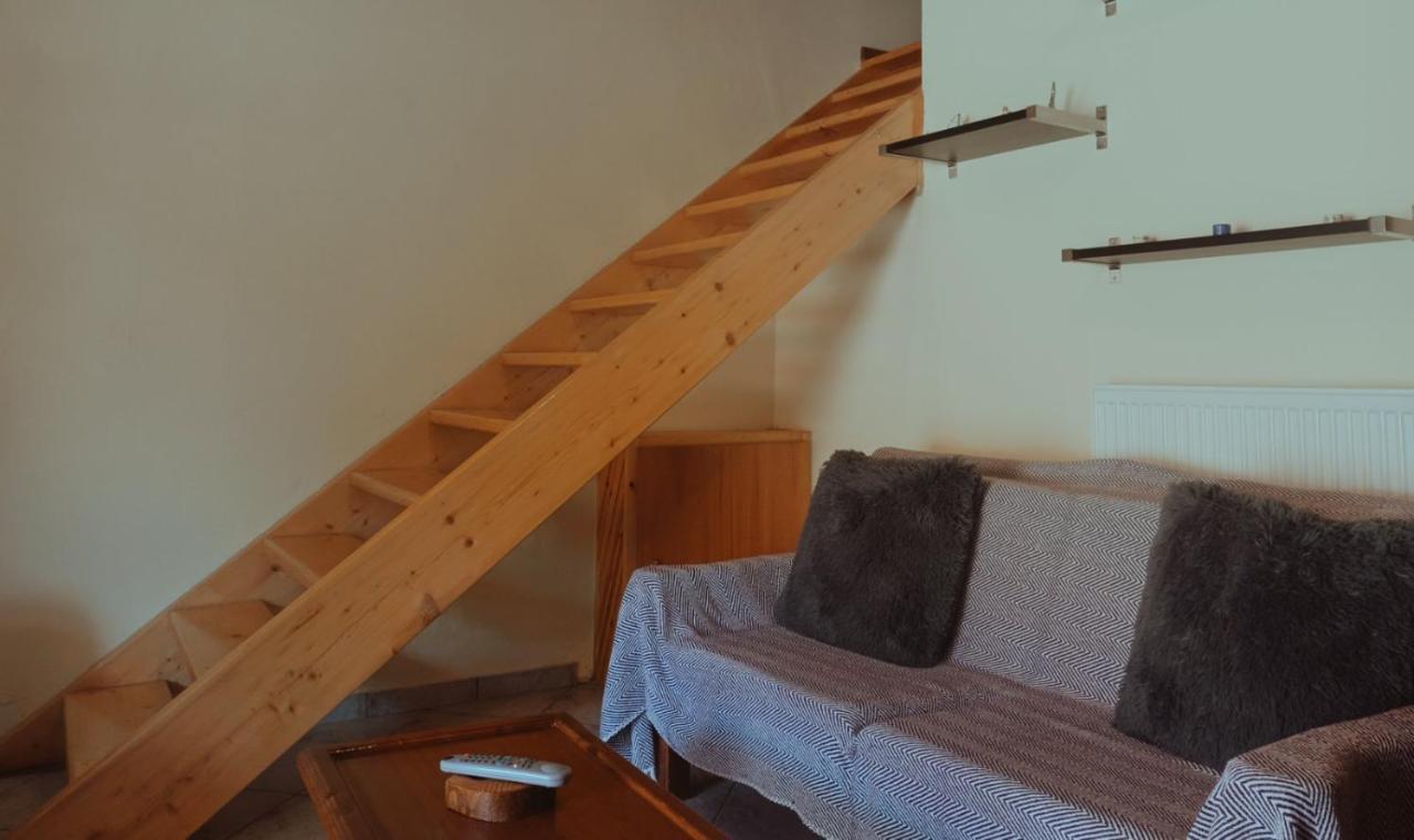 Mezonetes Helmos Apartman Áno Luszí Kültér fotó