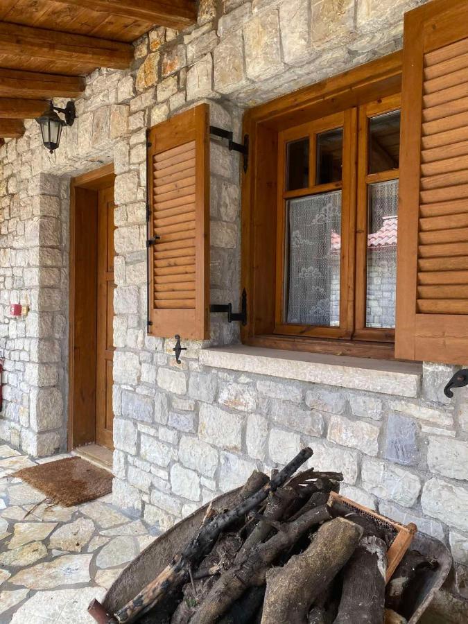 Mezonetes Helmos Apartman Áno Luszí Kültér fotó