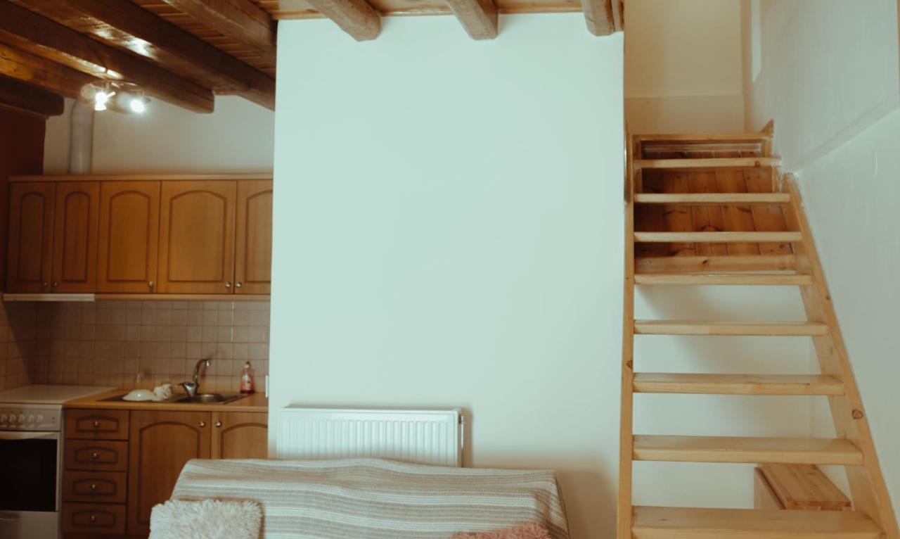 Mezonetes Helmos Apartman Áno Luszí Kültér fotó