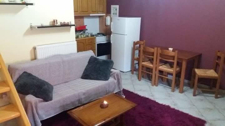 Mezonetes Helmos Apartman Áno Luszí Kültér fotó